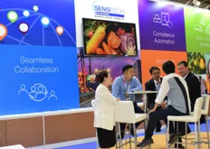 Sensitech is a supply chain solution provider based in the US. Their Asia-Pacific team participated in the exhibition.